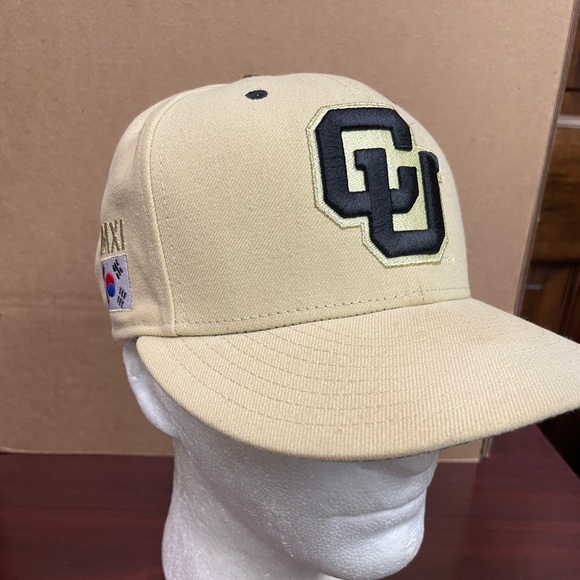 Colorado Buffaloes South Korea & USA Flag New Era 9FIFTY Mens Snapback Hat Cap